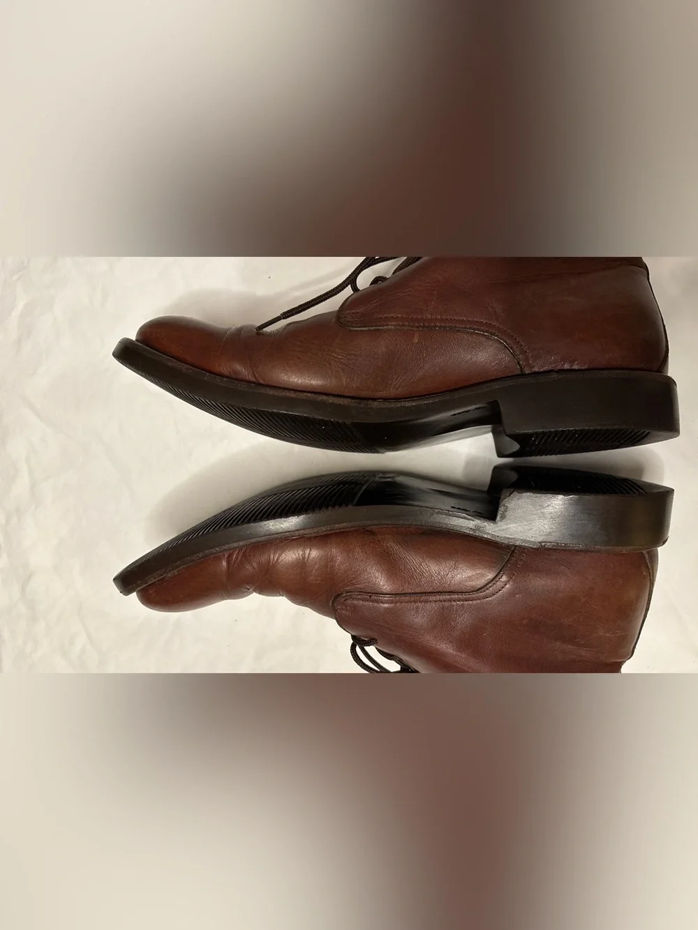 MG Shoes Buenos Aires Men’s Brown Leather Chukka Ankle Boots Lace Up